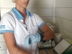 14/03/2015 - Daniela no cronômetro para imersão de lâminas