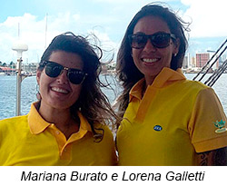 Mariana Burato e Lorena Galletti